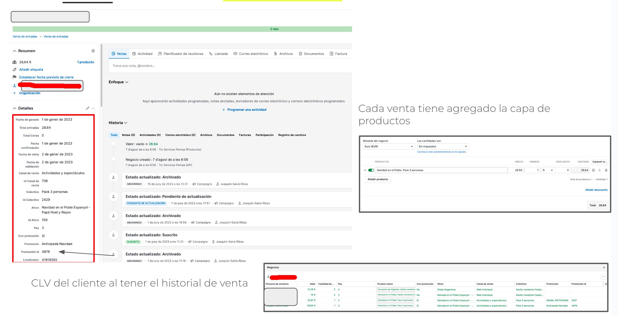 Clorian integration with Pipedrive by Imanta